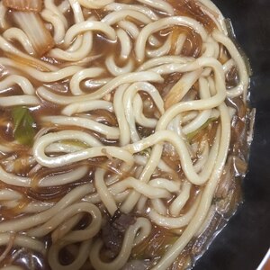 すき焼きうどん